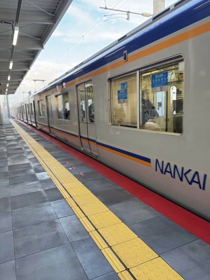 電車に乗ってお買い物エスコート行って来ました。